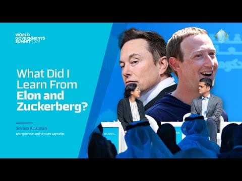 What Did I Learn From Elon and Zuckerberg?